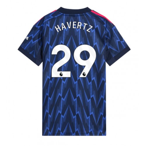Maglie da calcio Arsenal Kai Havertz #29 Seconda Maglia Femminile 2025-26 Manica Corta
